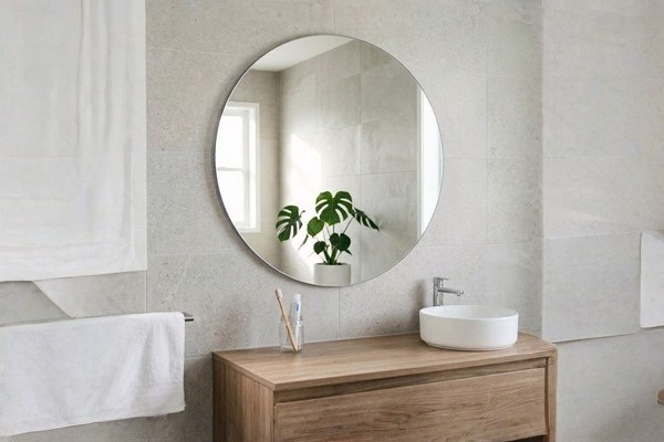 Frameless Mirror