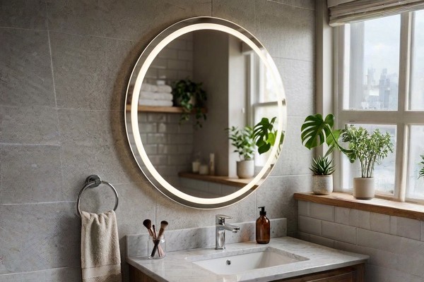 Round LED Mirror