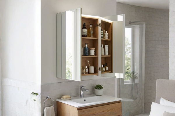 Single Door Mirror Cabinet