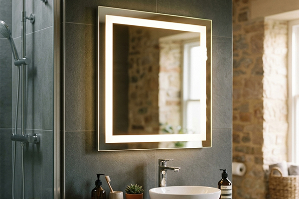 Square LED Mirror